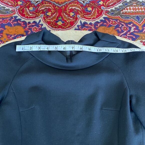 Michael Kors 1950’s Retro Style Wool Crepe Dress Made in Italy - Picture 13 of 16